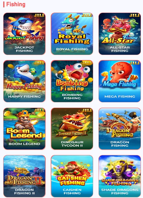 play fishing games