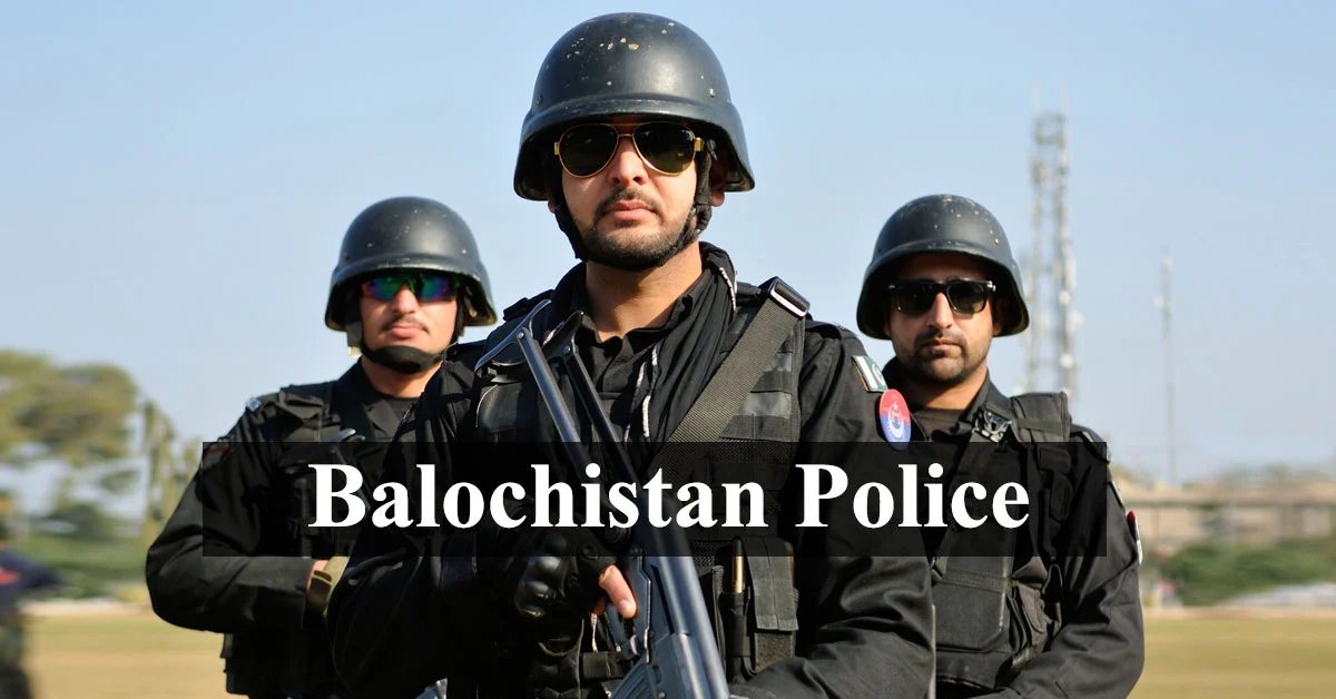 Balochistan Police Pakistan