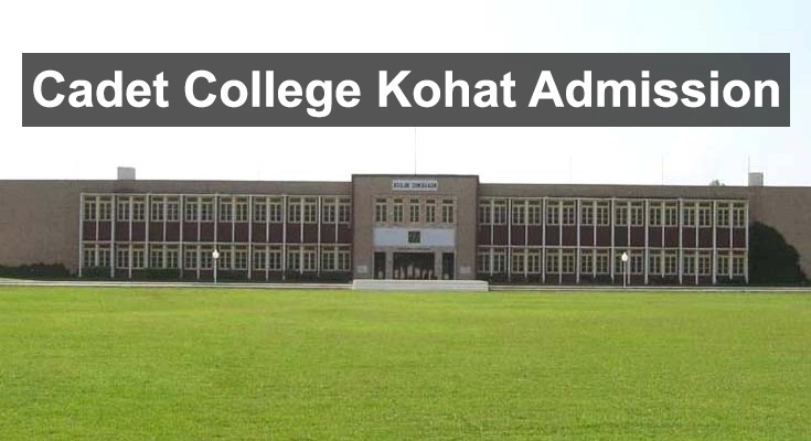 Cadet College Kohat Admission 2023 Test Results List