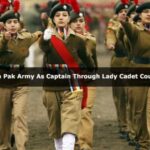 Lady Cadet Course LCC - Pak Army Girls