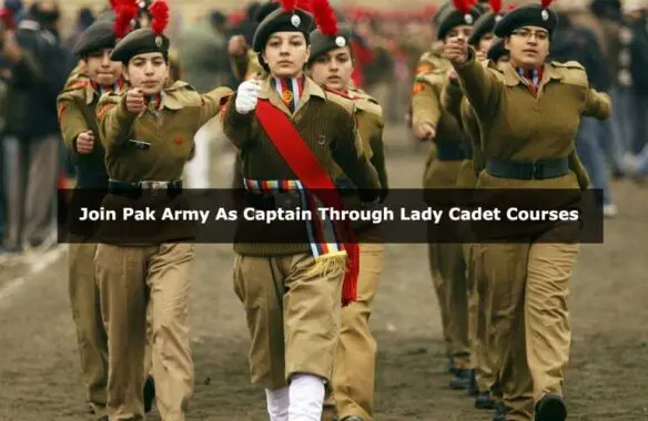Lady Cadet Course LCC - Pak Army Girls