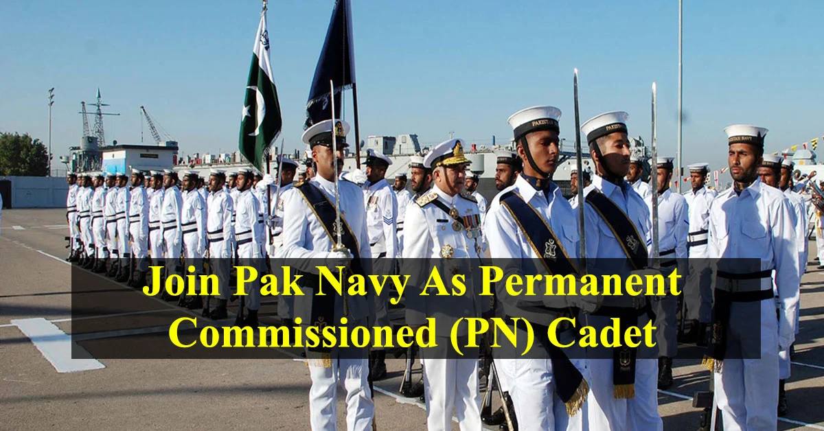 Join Pak Navy as PN Cadet